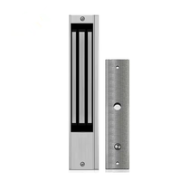 Kit de contrôle d'accès en gros d'usine avec serrure à électroaimant de 280 Kg Double porte magnétique en métal en acier déverrouillage par clé électrique