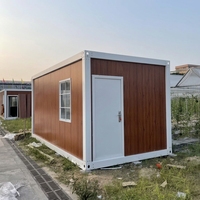 Maison conteneur modulaire préfabriquée économique à assemblage rapide, conception intégrée mobile pour écoles et commerces contemporains