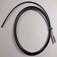 PLC FD-N8, Fibra Óptica Reflectante con Sensor LED Rojo de 2m, Tipo de Rosca M6, Producto con Garantía