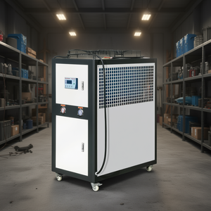 Enfriador de Agua Industrial de 9.4HP, Tanque de 60L, Condensador Refrigerado por Aire, Controlado por Microcomputadora, para Uso Industrial - Product Image 2