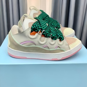 LVN 2026 <b>Top</b> Quality Designer Shoes Comfortable Unisex Sneakers Luxurious graffiti design Lanvine Sneakers Curb Chunky - Product Image 4
