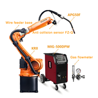 Robot industriel Kuka, soudage au laser à l'argon, acier inoxydable, aluminium, bras mécanique, 380V, 1,5kW, garantie 3 ans, Allemagne, PLC