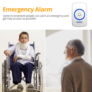 Campanello per Porta <span class=keywords><strong>di</strong></span> <span class=keywords><strong>Casa</strong></span> KERUI M525 con 32 Suonerie, Consegna Rapida, Vendita Calda, Prezzo Conveniente, Trasmettitore con Suoneria, Campanello Domestico con Pulsante Impermeabile - Product Image 5