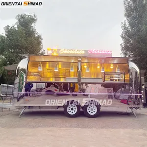 Oriental Shimao 2023 electric rickshaw food cart food truck trailer mobile kitchen usa