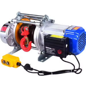 KCD Model <b>Hoist</b> 220V 380V Winch 30M 1T 1.5T 2T Capacity Steel Construction Home Retail Hotels Construction Use - Product Image 5