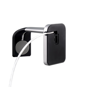 Apple <b>Watch</b> Stand Universal Charging Dock Desktop Holder <b>Silver</b> Black ABS Material 5W Wireless Charging <b>Smart</b> <b>Watch</b> Stand - Product Image 3