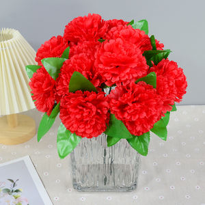 <span class=keywords><strong>Claveles</strong></span> <span class=keywords><strong>de</strong></span> seda artificiales, <span class=keywords><strong>precio</strong></span> al por mayor <span class=keywords><strong>de</strong></span> fábrica, decoración <span class=keywords><strong>de</strong></span> boda <span class=keywords><strong>de</strong></span> gran diámetro, decoración del hogar, <span class=keywords><strong>ramo</strong></span> <span class=keywords><strong>de</strong></span> clavel falso - Product Image 5