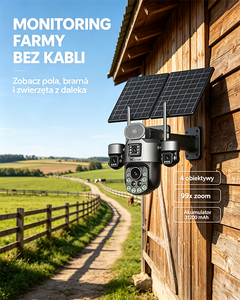 Cámara Solar Wistino 4G con Zoom 99X, Cámara <span class=keywords><strong>IP</strong></span> para Hoteles y Resorts, Seguridad para Huéspedes, Visión Nocturna, Seguimiento de Movimiento, Cámara CCTV para Exteriores - Product Image 3