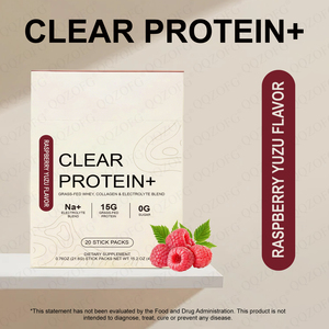 Poudre de protéines isolées de lactosérum transparente OEM en promotion avec électrolytes – Complément protéiné pour le développement musculaire - Product Image 2