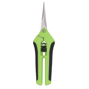 Cuchillo de corte para podar frutas, herramienta multiusos de acero inoxidable para jardinería, arreglo de flores y huerto