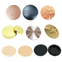 Bocaux en verre noirs et blancs pour bougies avec logo, contenances 2oz, 3oz, 4oz, 6oz, 8oz, 10oz, 12oz, 14oz, supports cylindriques avec couvercle et boîtes d'emballage