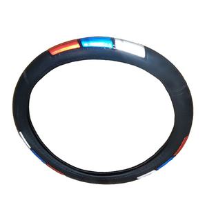 Cubierta Universal para <span class=keywords><strong>volante</strong></span> de motocicleta, material PU, venta al por mayor de fábrica - Product Image 2