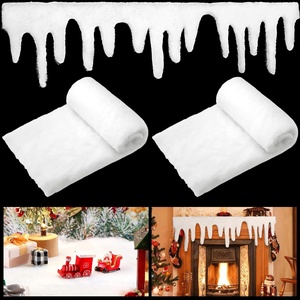 120*36 CM glaçon frange noël Village décorations glaçon <span class=keywords><strong>neige</strong></span> frange fausse <span class=keywords><strong>chemin</strong></span>ée <span class=keywords><strong>neige</strong></span> couverture couverture glaçon <span class=keywords><strong>chemin</strong></span> <span class=keywords><strong>de</strong></span> <span class=keywords><strong>Table</strong></span> - Product Image 4