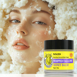 Vente en gros Meilleur <span class=keywords><strong>prix</strong></span> Baume pour la peau Crème de suif de boeuf nourri à l'herbe Suif de boeuf naturel Baume au miel Hydrater Produit de soin de la peau - Product Image 5