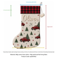 Chaussettes de Noël personnalisées en fausse fourrure luxueuse, décorations de Noël en gros à prix abordable, sacs cadeaux de Noël