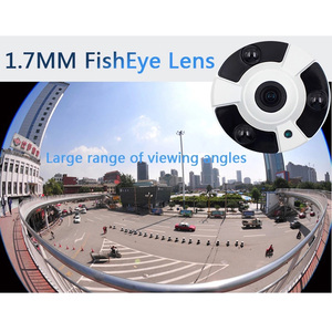 Cámara <span class=keywords><strong>IP</strong></span> Domo Panorámica PoE Dakang RoHs de 5MP, Cámara de Seguridad con Visión Nocturna y Sensor CMOS de Ojo de Pez de 360 Grados, 1 Año de Garantía - Product Image 4