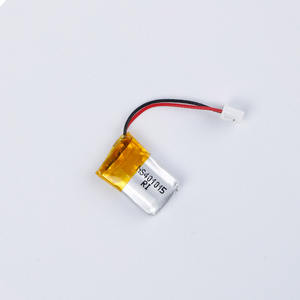1 मिमी अल्ट्रा-पतले 3.7 वी 40mah लिथियम पॉलिमर बैटरी 201034 3.7v 40mah लिपो बैटरी - Product Image 6