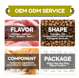 Oem מדעי נוסחאות גרגר חלבון פרימיום חינם חלבון פופולרי ביותר לחיות מחמד מזון יבש - Product Image 5