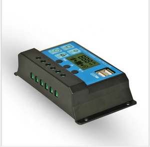Bộ Điều Khiển Sạc Năng Lượng Mặt Trời Bộ Sạc Pin 12V 24V 10A 20A 30A Bộ Điều Khiển Sạc Năng Lượng Mặt Trời PWM 40A 50A 60A Màn Hình LCD Đầu Ra USB Kép - Product Image 3