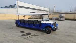 Luxury <b>Cheap</b> Golf Cart Electric Tourist Sightseeing Buggy Electric Classic Car Vintage Vehicle for Resort Hotel - Product Image 3