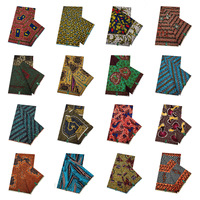 Kain Batik Organik Anti Api Ringan 100% Katun Tenun Sisir Afrika untuk Pakaian Anak Perempuan dan Laki-laki