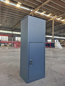 Buzón grande independiente para exteriores, caja de paquete de acero resistente al agua con acabado de recubrimiento en polvo de buzón para apartamentos - Product Image 3