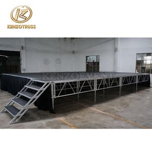 Aluminium Mobile Round Stage Semi <span class=keywords><strong>Circular</strong></span> Stage Plattform für Veranstaltungen - Product Image 5