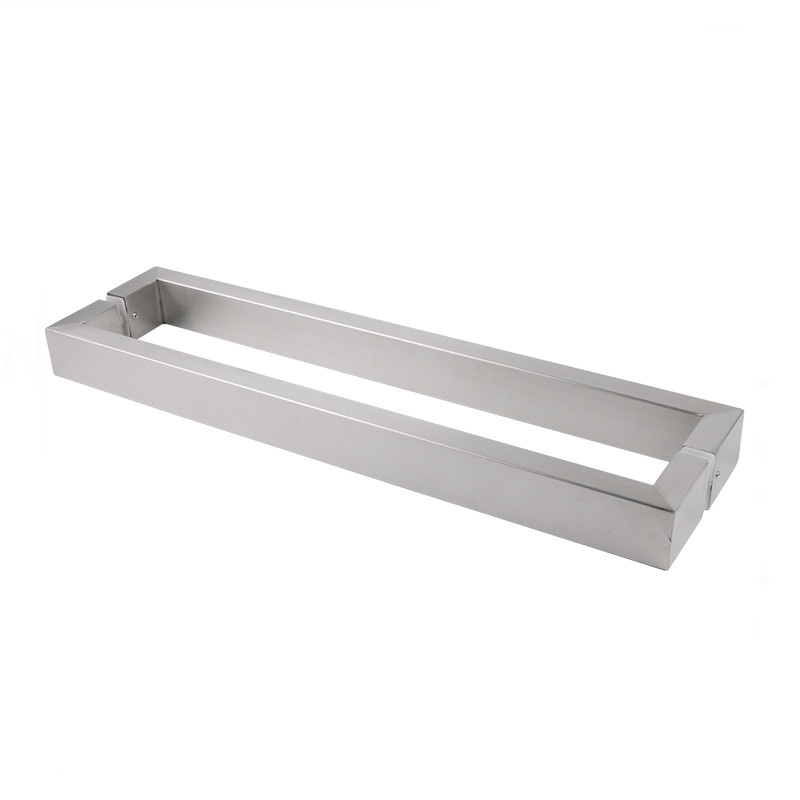 No pattern brushed silver