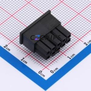 ZX-MX3.0-2-5P-HGJK Housing (Wire-to-Board / Wire-to-Wire) P=3mm Connector 2x5P 3mm Micro-Fit (MX 3.0) 3mm - Product Image 2