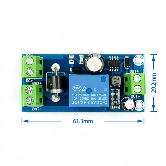 UPS Board Power-OFF Protection Module Automatic Switching UPS Emergency Cut-off Battery Power Supply 5V to 48V Control Board