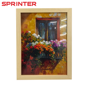 Thủy tinh Acrylic gốm kim loại phẳng Máy tính để bàn tinh tế máy in UV DPP-A3 siêu - Product Image 6