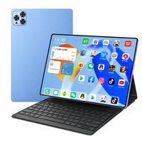 Tableta Educativa Android de 10.1 Pulgadas, Octa-Core, 8+256 GB, Pantalla HD con Teclado, Cubierta para Ratón, Lápiz Táctil, Wi-Fi, 4G, Nueva