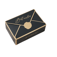 Boîtes en carton écologiques pour mariage en gros, carrées, rouge, rose, bleu, biscuits, papier à en-tête personnalisé, faveur de mariage, éponge