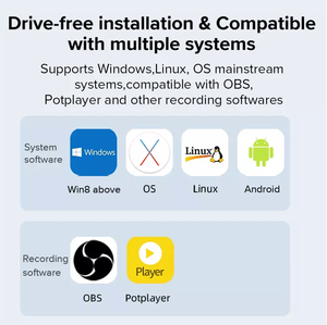 Mindpure, Nueva Tarjeta Capturadora <span class=keywords><strong>de</strong></span> Audio y Video HDMI a USB3.0 Tipo C 2 en 1, 1080p, para <span class=keywords><strong>PC</strong></span>, Transmisión <span class=keywords><strong>de</strong></span> <span class=keywords><strong>Juegos</strong></span>, Grabación en Vivo, Formato MP4 - Product Image 6