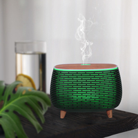Humidificateur d'Air Ultrasonique à Brume Fraîche 400ml Alimentation Électrique WiFi pour Contrôle Bluetooth Diffuseur d'Huiles Essentielles Aromathérapie