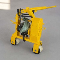 Machine de déplacement de rail à combustion interne portable, tire-rail motorisé pour le soudage de rail