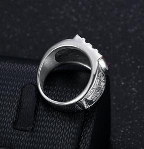 Santa <span class=keywords><strong>Maria</strong></span> Men Ring hiphop Shinning Luxury Gemstone Ring Boy Joyería de moda fiesta Anillos de boda para hombre - Product Image 4