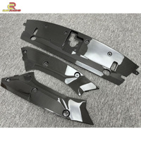 Couvercle de moteur en Fiber de carbone humide Style défi 3 pièces pour Nissan GTR R35 2008-2018 couvercle de moteur en carbone capot capot pièces de voiture
