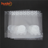 Conception Personnalisée Transparent Opp Plat Ouvert Fond Carré Gousset Alimentaire Gâteau Bonbons Cookie Boulangerie Pain Emballage en Plastique Sacs en Caoutchouc