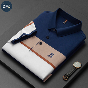 Camisa de Manga Corta Casual de Negocios para Hombre, Tela de Algodón de Alta Calidad, Cuello Elástico, Bordada y Tejida - Product Image 2