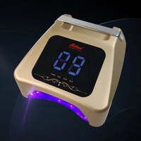 Lampe à ongles UV LED sans fil rechargeable professionnelle 72W, 36 perles LED, minuterie multiple, séchoir professionnel pour manucure en salon