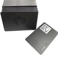 Cartes PVC/PC noir mat avec impression holographique UV | Cartes d'accès VIP, d'adhésion et d'événement personnalisées | Vente en gros durable en vrac