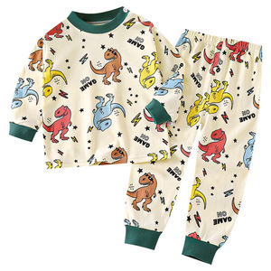 Ensembles de vêtements de nuit pour filles, sous-vêtements, nouveaux vêtements chauds pour bébés, garçons et filles, vêtements d'automne, pantalons, coton de première qualité, vêtements pour enfants - Product Image 6