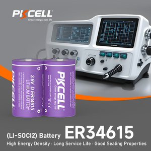 Batería de Litio Li-SOCl2 Desechable No Recargable de 3.6v 19AH Er14250 <span class=keywords><strong>1</strong></span>/2AA Er14505 <span class=keywords><strong>AA</strong></span> Er34615 ER26500 ER14335 ER17335 ER17505 - Product Image 3