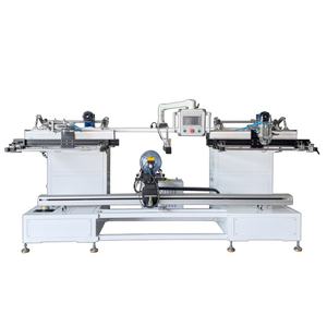 Système UVLED automatique haute efficacité bicolore, imprimante sérigraphique 2 postes, zone d'impression maximale 400x600mm, état neuf pour - Product Image 2