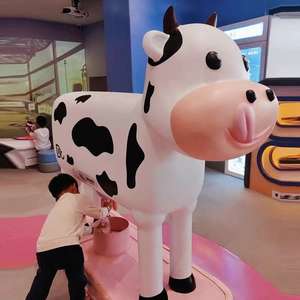 สนามเด็กเล่นในร่มขายดีสวนสนุกสวนสนุกแฮปปี้แรนช์อุปกรณ์รีดนมวัวจำลองสำหรับเด็ก - Product Image 5