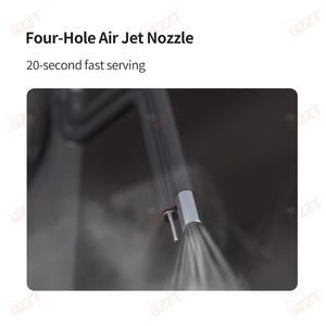 Machine à vapeur à double tête commerciale pour salon de thé, machine à mousse de lait automatique, deux groupes, <span class=keywords><strong>mousseur</strong></span> à lait 220v - Product Image 4