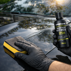 GRAPHONEX Graphene Ceramic Coating 25H 60um Thickness Ultra Gloss Diamond Hardness 70ml Car <b>Paint</b> Protection Kit 10-Year <b>UV</b> - Product Image 6