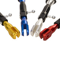 Support de béquille latérale réglable et durable pour moto, scooter et véhicule électrique