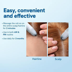 Özel etiket biberiye saç büyüme Serum (rulo) teşvik saç büyüme saç sonbahar kontrolü Serum kadınlar ve erkekler için tüm saç tipleri - Product Image 5